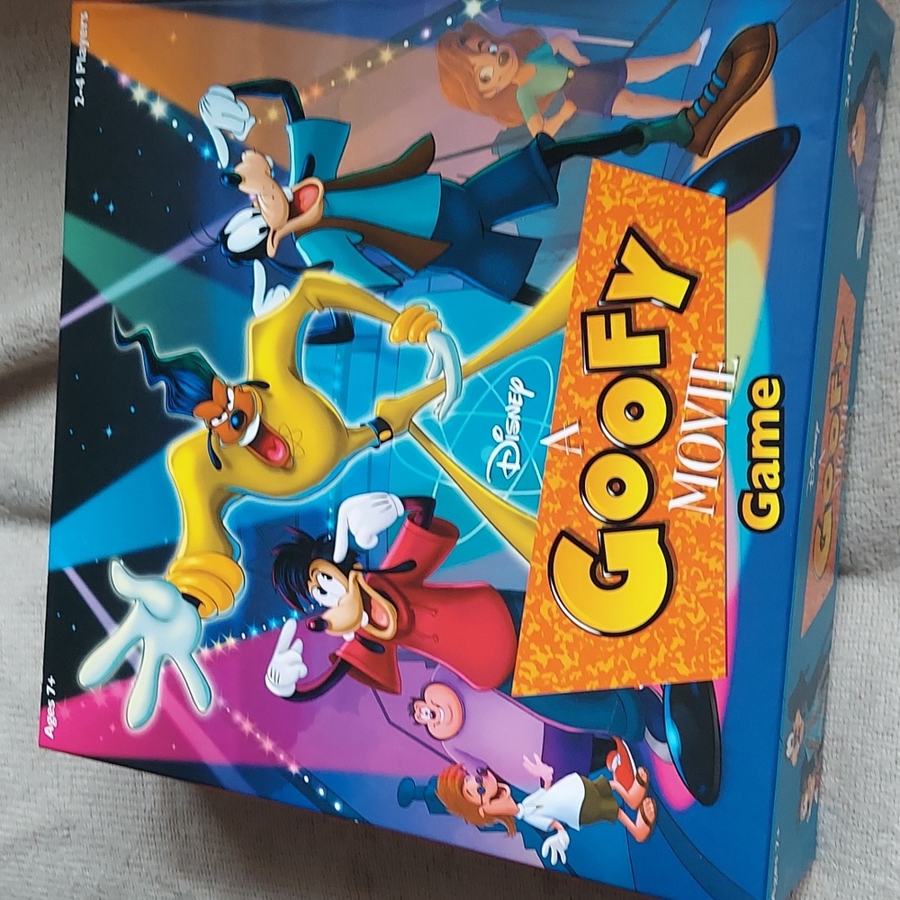 Disney a  goofey movie game  2 to 4 players  New and sealed .  2022 ages 7+.